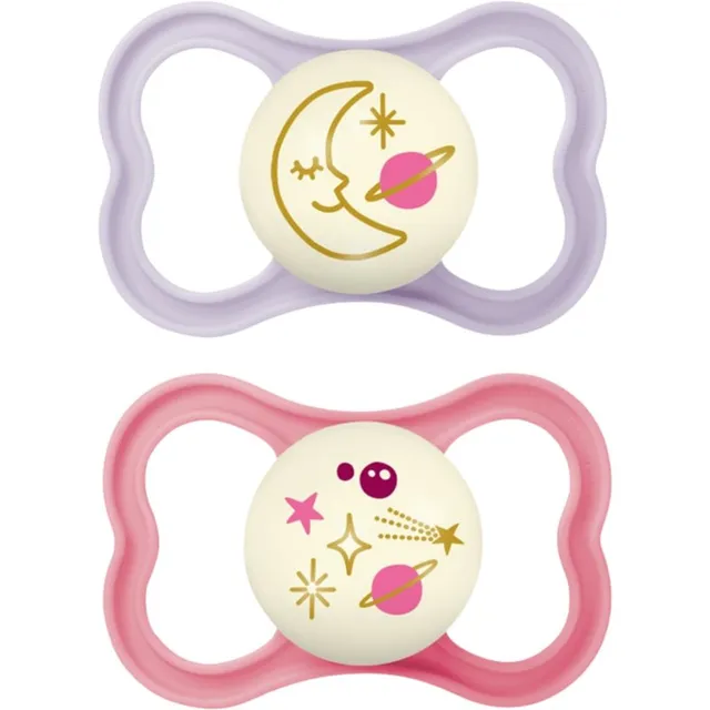 MAM Air Night 16m+ lutt Purple/ Pink 2 tk