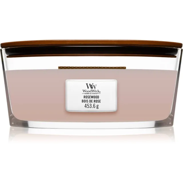 Woodwick Rosewood lõhnaküünal puidust taht (hearthwick) 453.6 g