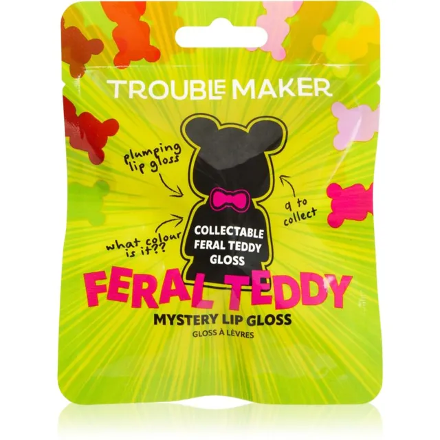 Trouble Maker Feral Teddy Mystery Plumping Lip Gloss Huuleläige suurendava efektiga 1.1 ml