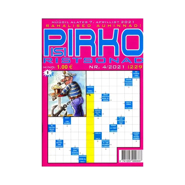 Pisi Pirko ristsõna