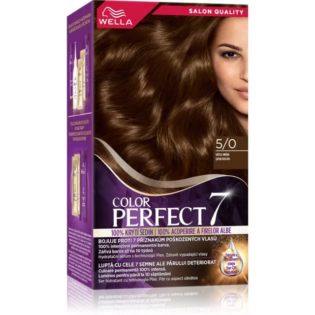 Wella Color Perfect Juuksevärv varjund 5/0 Light Brown 1 tk