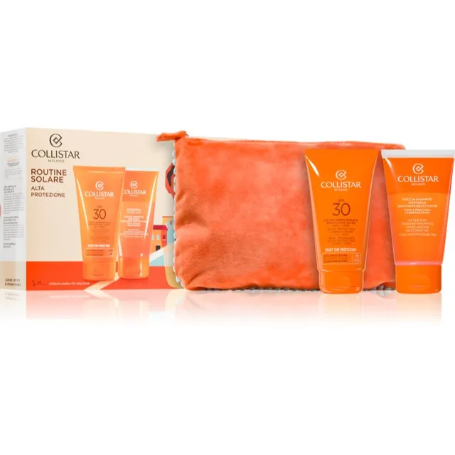 Collistar Sun Ultra protection tanning cream spf 30 set Kinkekomplekt päevitamiseks SPF 30 1 tk