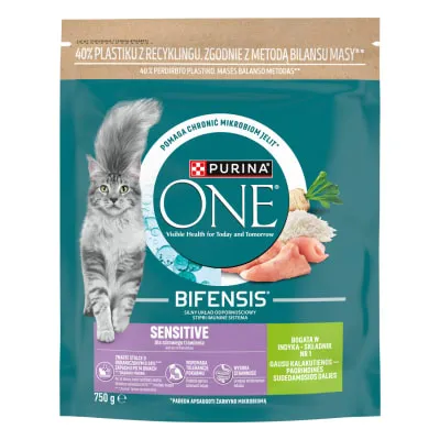K.toit Sens. kalkuni ja riisi Purina One 750g