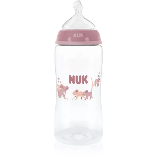 NUK First Choice Koala pudel temperatuuri reguleerimisega 3m+ 1 tk