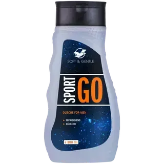 Dušigeel meestele Sportgo Soft ja Gentle 300ml