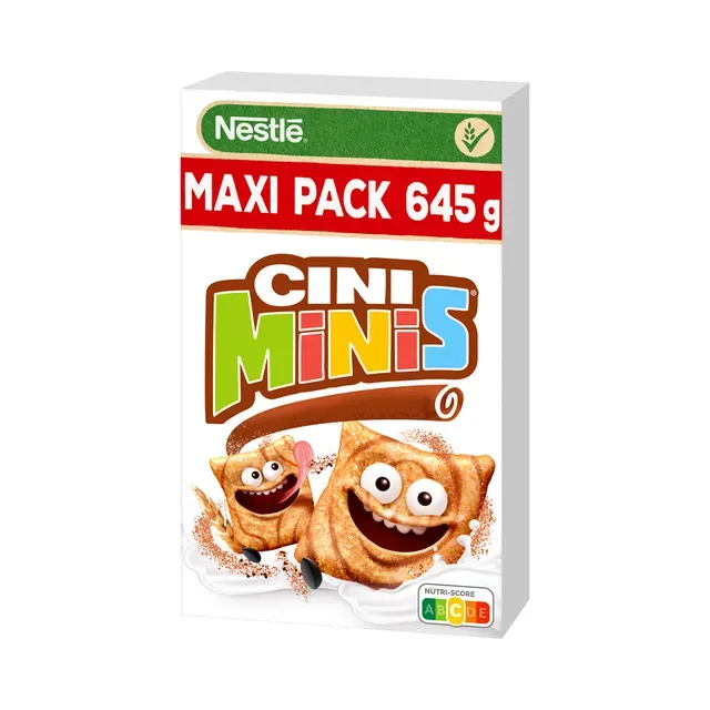 Kaneelimaitselised nisuruudud Cini-Minis, NESTLE, 645 g