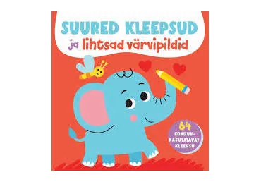 Raamat Suured kleepsud. Elevant