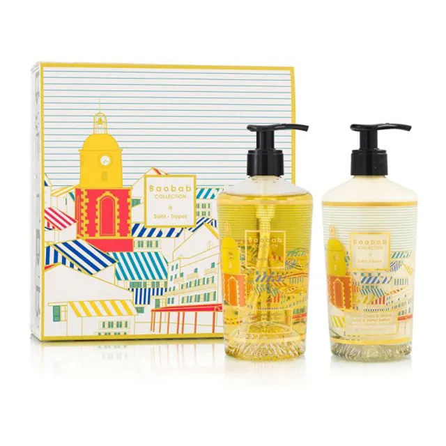 Baobab gift box à saint- tropez body & hand lotion + hand wa