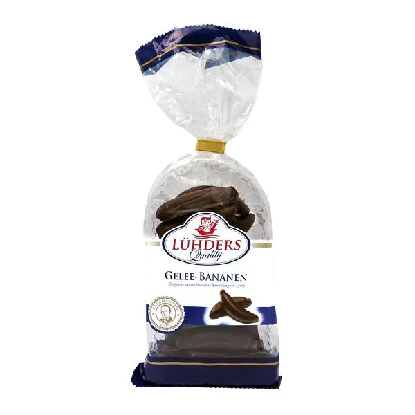 ŽELEE BANAANID tumedas šokolaadis, 175 g