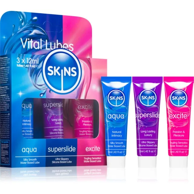 Skins Vital Lube libestusgeelide komplekt