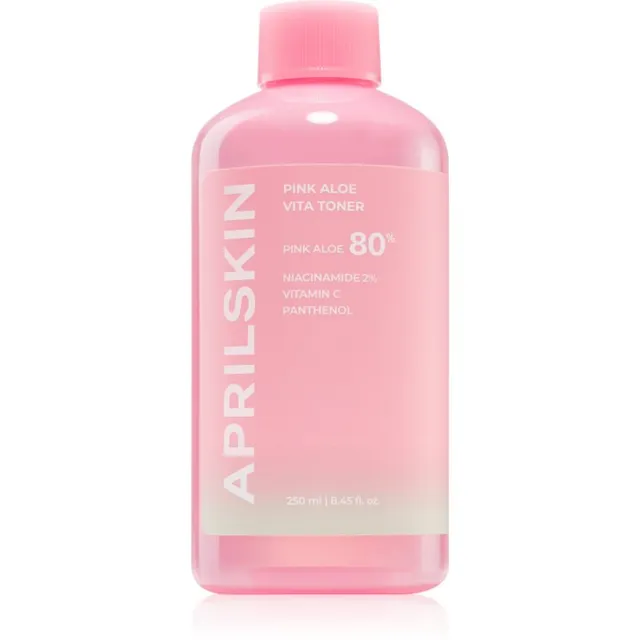 APRILSKIN Pink Aloe Vita Toner Niisutav näovesi nahabarjääri tugevdamiseks 250 ml