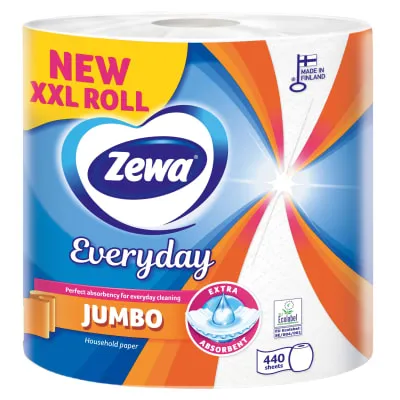 Paberrätikud Zewa Everyday Jumbo XXL