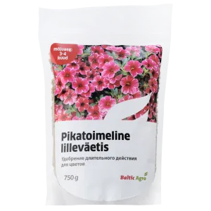 Baltic Agro lilleväetis 3-4k 750g