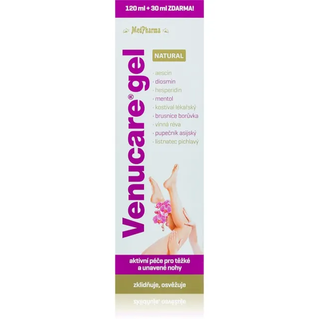 MedPharma Venucare gel natural Geel väsinud jalgadele 150 ml