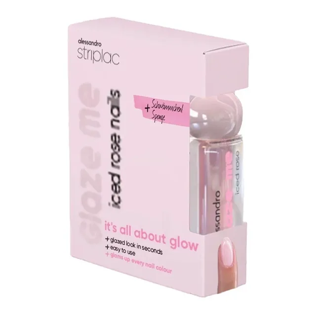 Glaze Me Pigment Iced Rose -küünepigment 3ml