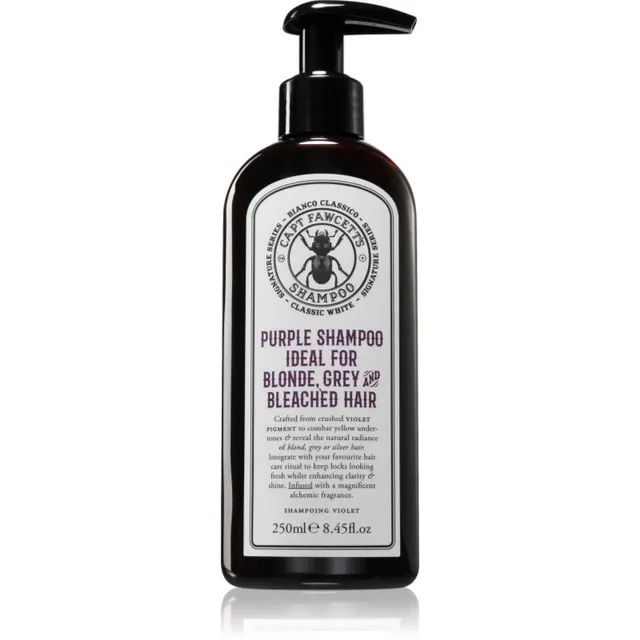 Captain Fawcett Shampoo Purple lilla tooniv šampoon hallidele juustele 250 ml