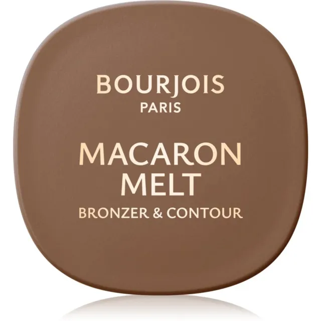 Bourjois Macaron Melt Bronzer & Contour Päikesepuuder ja kontuurimispuuder kaks-ühes varjund 02 Milky Mocha 5 g