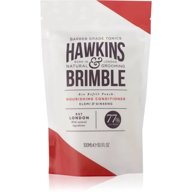 Hawkins & Brimble Nourishing Conditioner Eco Refill Pouch Toitev palsam täitepakend meestele 300 ml