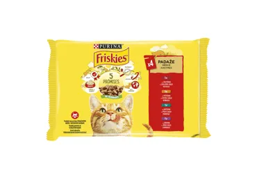Kiisueine FRISKIES Lihaga 4x85g