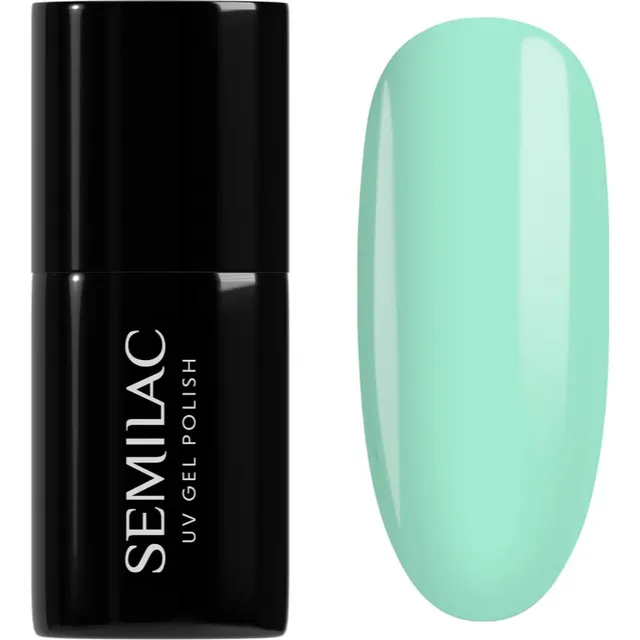 Semilac UV Hybrid Inner Glow Geelküünelakk varjund 972 Mint To Be 7 ml