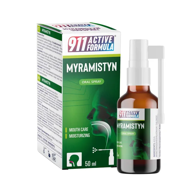 911 ACTIVE FORMULA MYRAMISTYN NIISUTAV SUUSPREI 50ML