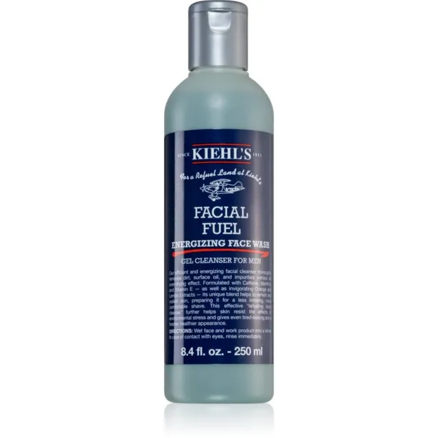 Kiehl's Facial Fuel Energizing Face Wash Näo puhastusgeel meestele 250 ml