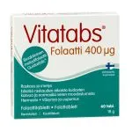 Vitatabs Folaatti 400mcg tabletid N60