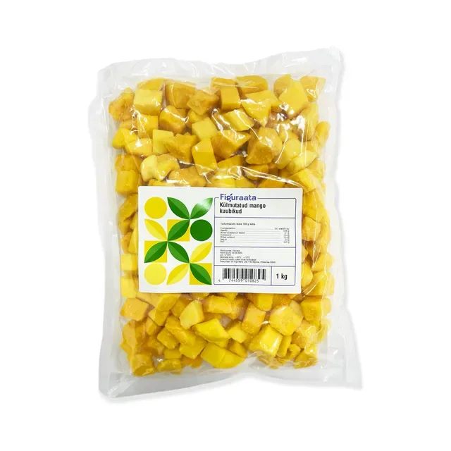 Külmutatud mango kuubikud, FIGURAATA, 1 kg