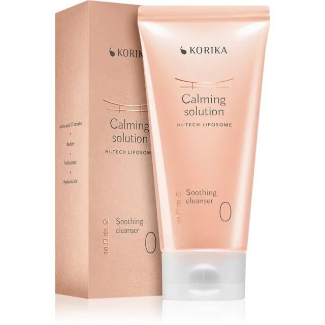 KORIKA HI-TECH LIPOSOME Calming solution Soothing cleanser Rahustav puhastuskreem 150 ml
