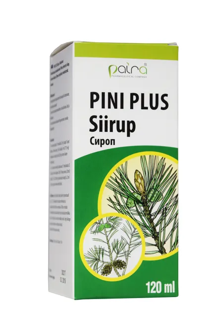 PINI PLUS SIIRUP 120ML PAIRA