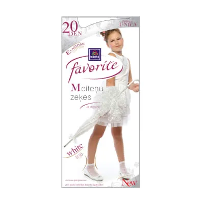 Tüdrukute sokid Favorite 20 den