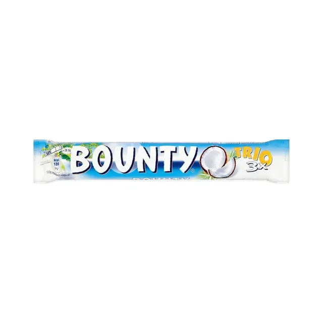 Šokolaadibatoon Trio, BOUNTY, 85g