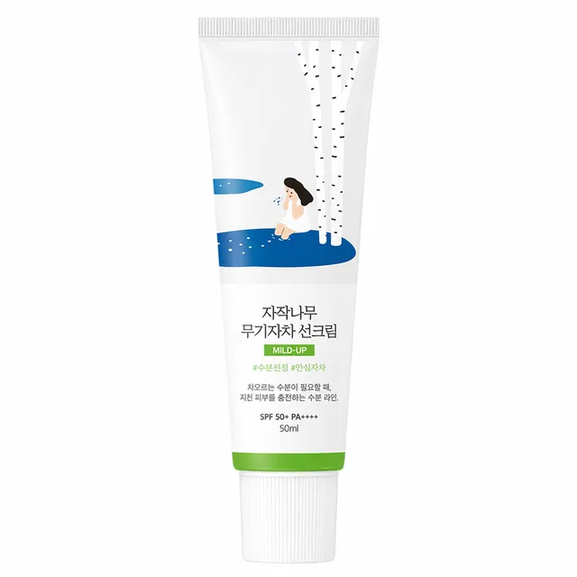 ROUND LAB Birch Juice Mild-Up Sunscreen SPF50 50ml