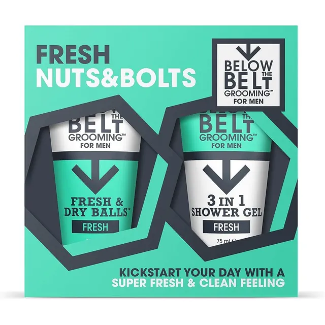 Below the Belt Grooming Fresh Nuts and Bolts Kinkekomplekt intiimhügieeniks
