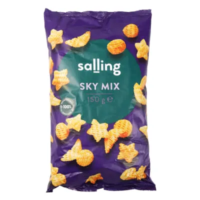 K.krõpsud paprikamaits. Sky Mix Salling 150g