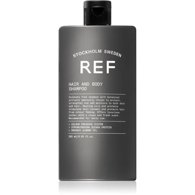 REF Hair & Body Šampoon ja dušigeel kaks-ühes 285 ml
