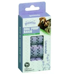 Kakakotid Poo Bags Spice Lavender, 4 x 15 tk (Pawise)