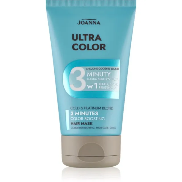Joanna Ultra Color Cold Platinum Blond Shades 3 Minutes Toniseeriv palsam varjund Cold Platinum 100 g