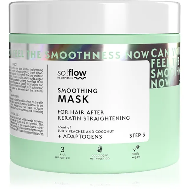 so!flow After Keratin Straightening Smoothing Mask Juuksemask 400 ml