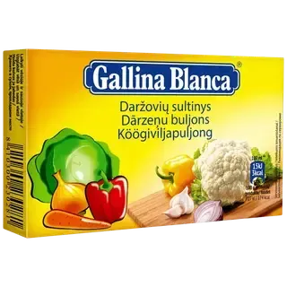 Gallina Blanca köögiviljapuljongikuubik 8*10g