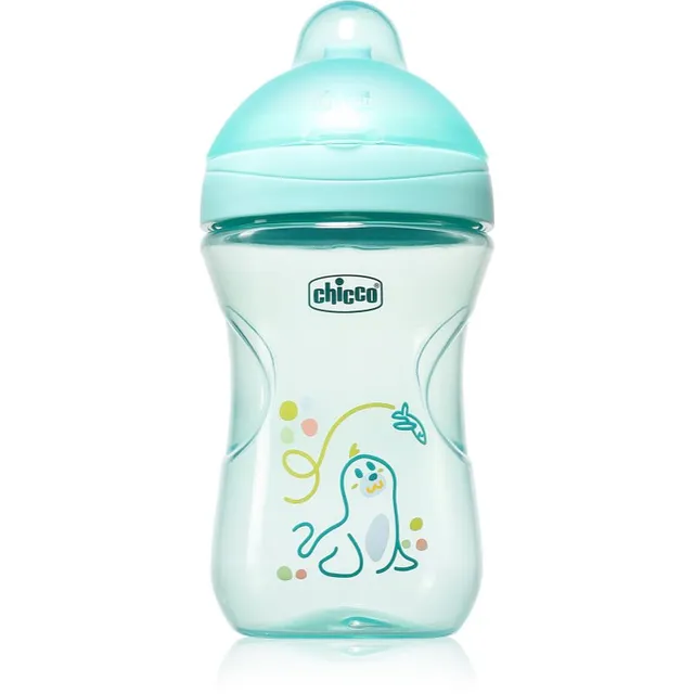 Chicco Advanced Cup 12m+ treeningkupp kõrrega Teal 1 tk