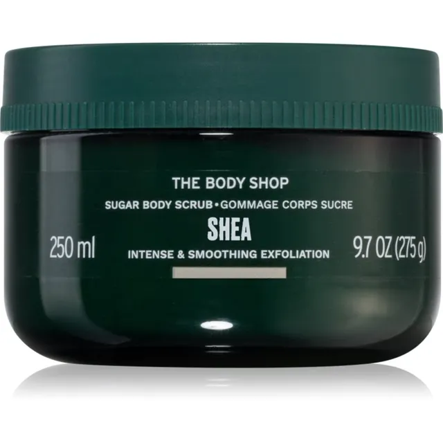 The Body Shop Shea Body Scrub Keha suhkrukoorija sheavõiga 250 ml