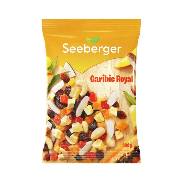 Pähkli- ja puuviljasegu Caribic, SEEBERGER, 200 g