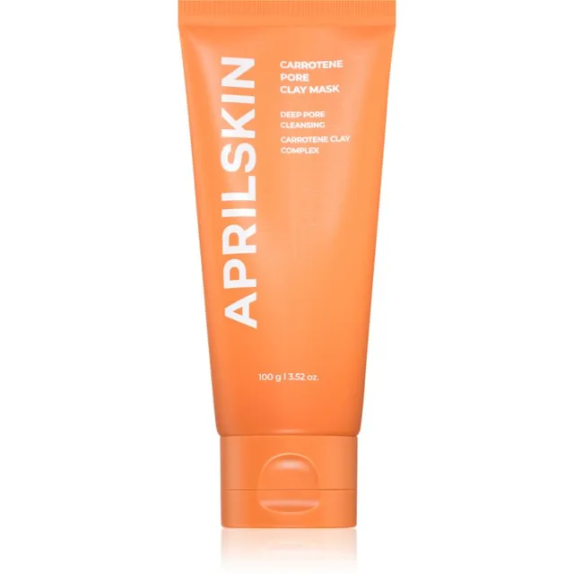 APRILSKIN Carrotene IPMP Quick Dry Pore Tightening Clay Mask Puhastav savimask näole laienenud pooride vastu 100 g