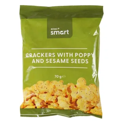 Kreekerid mooni-seesami. Rimi Smart 70g