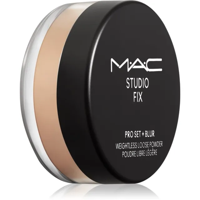 MAC Cosmetics Studio Fix Pro Set + Blur Weightless Loose Powder Matistav kinnituspuuder varjund Medium Deep 6,5 g