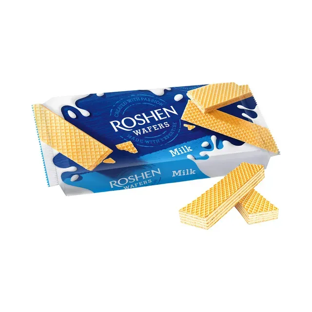 Vahvlid piimakreemiga, ROSHEN, 216g