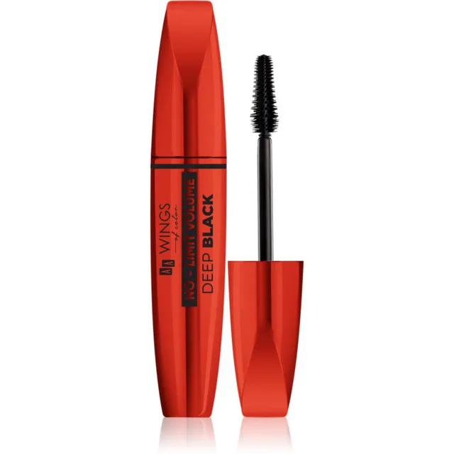 AA Wings of Color No Limit Volume Deep Black Ülitihendav ripsmetušš 6 g