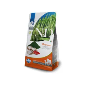 Farmina Spirulina heeringas ja goji marjad keskmist ja suurt tõugu koeratoit 2kg