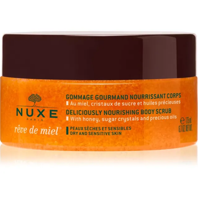 Nuxe Rêve de Miel Deliciously Nourishing Body Scrub Toitev kehakoorimiskreem 175 ml